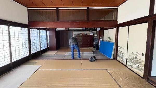 現地調査の様子